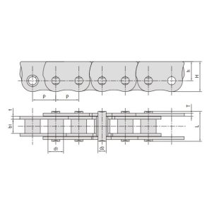 Kette gegen Verbiegen für Schiebefenster