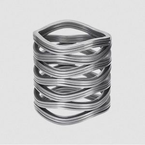 Verschachtelte Wellenfeder