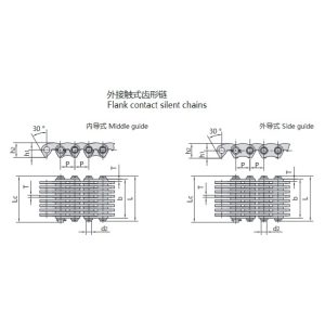 Umgekehrte Zahnkette