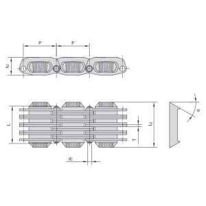 selbstzahnbildende Kette