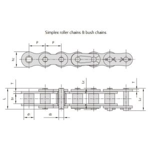 Hochleistungs-Rollenketten
