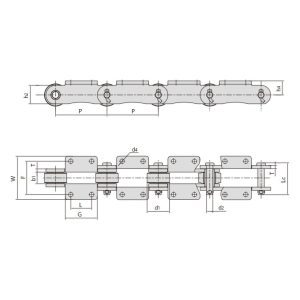 Zuckermaschinenkette