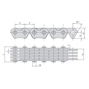 Steuerketten für Automotoren