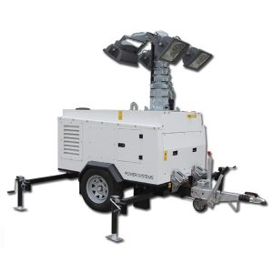 Hydraulischer Hub, mobiler Diesel-Metallhalogenid-Lichtmast