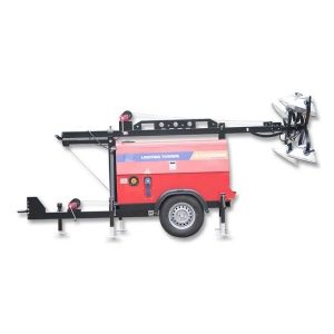Mobiler Diesel-Metallhalogenid-Lichtmast