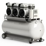 Zahnärztlicher elektrischer ölfreier Luftkompressor