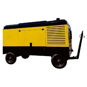 Anhängbarer Diesel-Schraubenkompressor