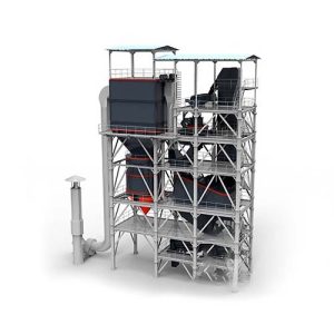 Sand- und Zuschlagstoffproduktionssystem