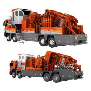 Elektrisch gesteuerte intelligente Coiled-Tubing-Einheit