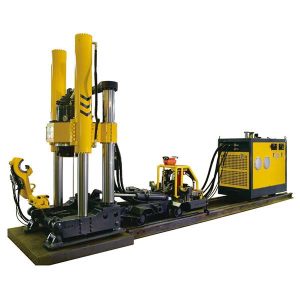 Schienenrad-Höhenbohrmaschine