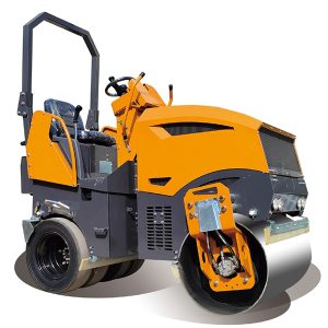 kleine Straßenwalze