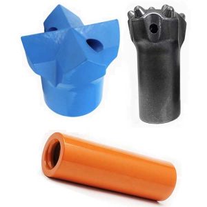 R35-Knopfkreuzbit und Kupplungshülse