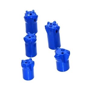 Knopf mit T38-Gewinde und vertiefter Mitte