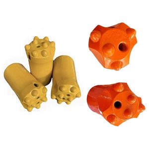 konische Knopfbohrkrone für Oberhammer-Gesteinsbohrwerkzeuge