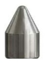 konischer Knopf